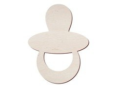 Drewniane scrapki smoczki - 10 szt