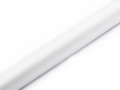 Organza gładka biała - 36 cm x 9 metrów