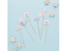 Toppery na tort - 6 szt.