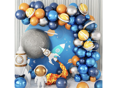 Zestaw balonów do girlandy Kosmos - 85 szt.