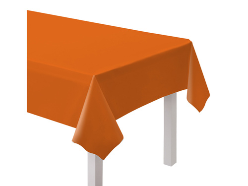 Obrus papierowy pomarańczowy - 137 x 274 cm - 1 szt.