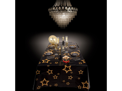 Obrus urodzinowy VIP - 130 x 180 cm - 1 szt.