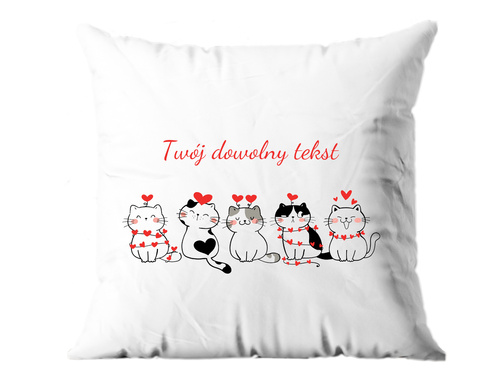 Poszewka personalizowana na Walentynki - 1 szt.