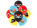 Balony lateksowe Piraci - 30 cm - 8 szt.