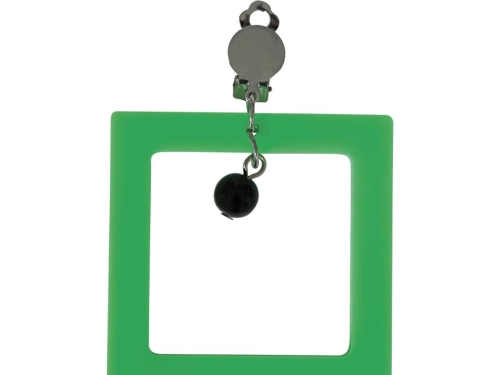 Kolczyki klipsy neonowe - 1 para