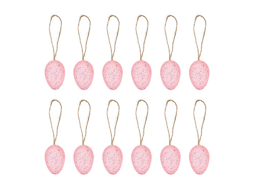 Dekoracja Wisząca Pisanki - 12 szt.
