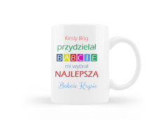 Kubek personalizowany na dzień babci - 330ml