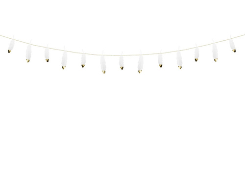 Girlanda Piórka - 160 cm - 1 szt.