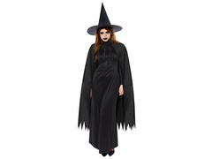 Kostium Czarownica - czapka, nos, peleryna