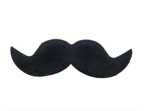 Czarne wąsy - 1 szt.