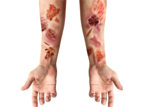 Tatuaże zmywalne Blizny na Halloween - 14 szt.