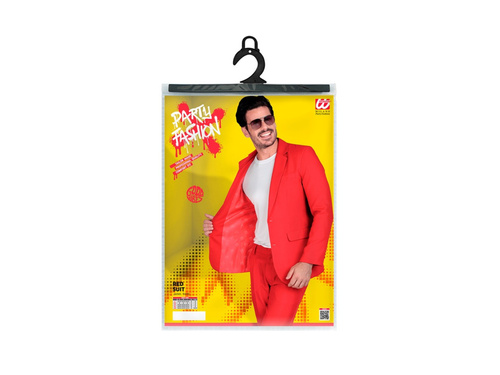 Strój imprezowy - czerwony garnitur