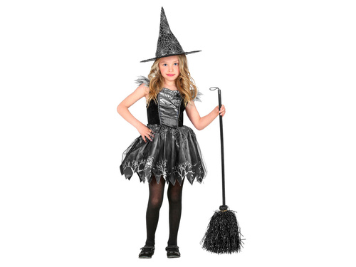 Kostium Srebrna Czarownica dla dziewczynki
