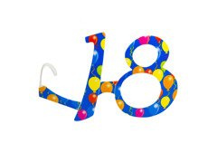 Okulary 18 osiemnastka - 1 szt.
