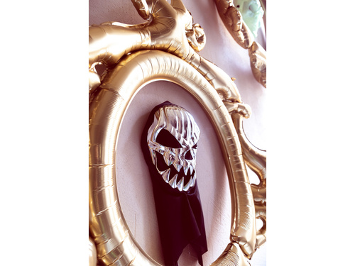 Maska Czaszka z Kapturem - 18.5x24.5cm - 1 szt.