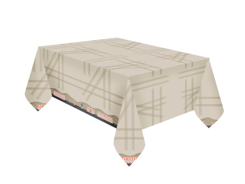 Obrus urodzinowy Plac budowy - 180x120 cm - 1 szt.