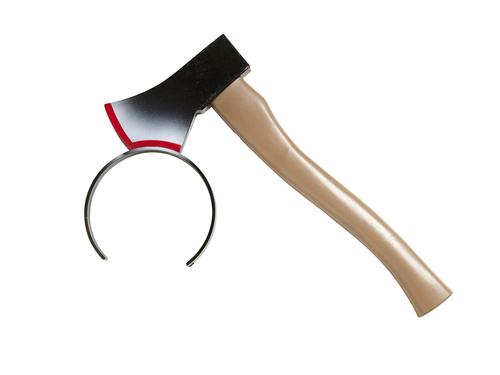 Siekiera w głowie na Halloween - 1 szt.