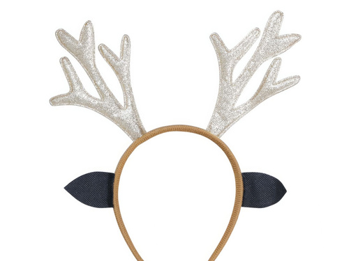 Opaska Rogi Renifera z uszami - 1 szt.