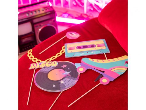 Foto rekwizyty na Sylwestra - 14 szt.