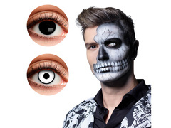 Soczewki kontaktowe "Szkielet" - 3 miesięczne