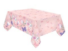 Obrus urodzinowy Motylki - 120 x 180 cm - 1 szt.
