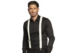 Białe szelki - 1 szt.