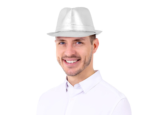 Kapelusz srebrny - 1 szt.