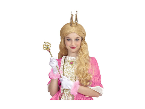 Satynowe rękawiczki Glamour z obszyciem z marabutów - dla dzieci