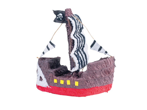 Piniata Statek Piracki - 1 szt.
