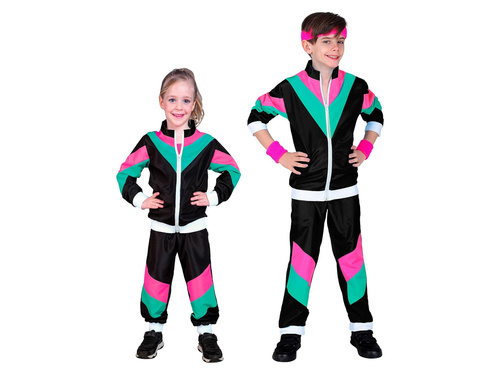 Kostium Disco Dres czarny dla dzieci