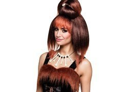 Naszyjnik z kośćmi - 65 cm - 1 szt.