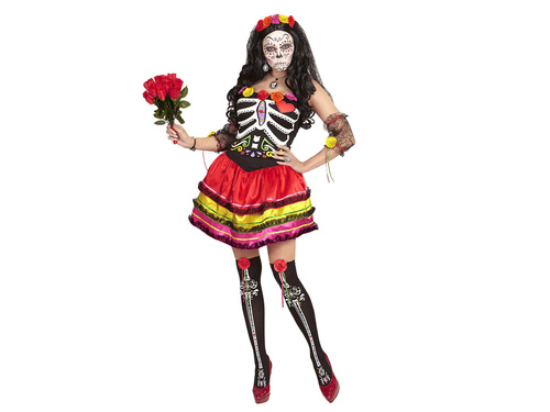 Kostium Meksykańska Czacha dla kobiety