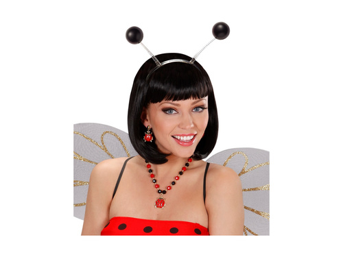 Opaska na głowę z czarnymi czułkami