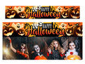 Baner materiałowy Happy Halloween - 290 cm x 50 cm - 1 szt.