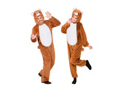 Zabawny strój niedźwiedzia