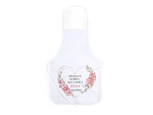 Fartuch kuchenny personalizowany na dzień babci - 1 szt.