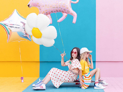 Balon foliowy Lampart - 103 x 63 cm - 1 szt.