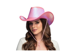 Kapelusz kowbojski Pearl różowy