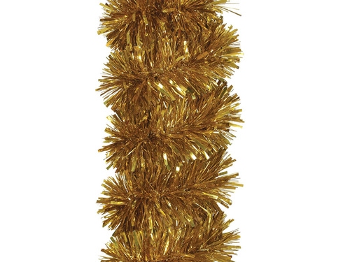Łańcuch choinkowy girlanda złota - 180 x 7 cm - 1 szt.