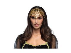 Metalowa opaska na głowę do tańca brzucha