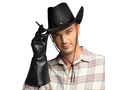 Kapelusz kowbojski czarny - 1 szt.