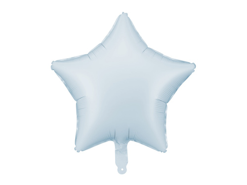 Balon foliowy gwiazda niebieska - 48 cm - 1 szt.