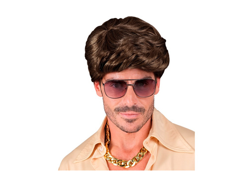 Brązowa peruka Rick