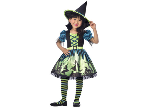 Kostium Czarownica dla dziewczynki