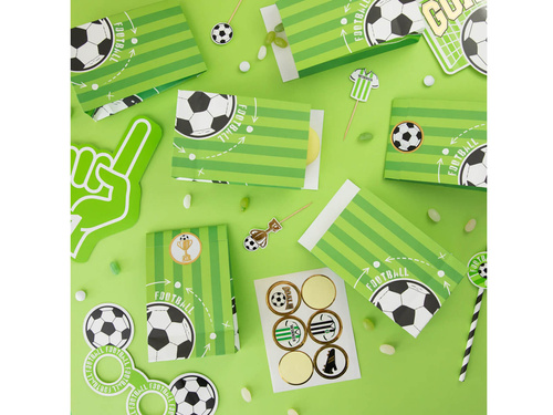 Torebki papierowe Piłka Nożna - 6 szt.