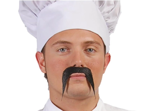 Czarne wąsy chińczyka - 1 szt.