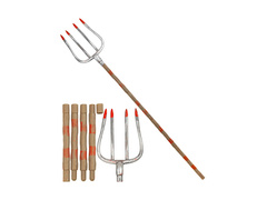Składane zakrwawione widły plastikowe - 155 cm