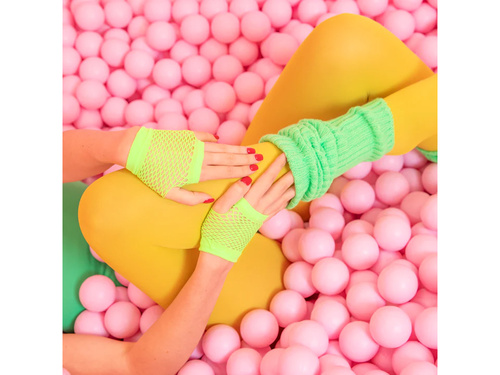 Rękawiczki z zielonej siatki - 11 cm