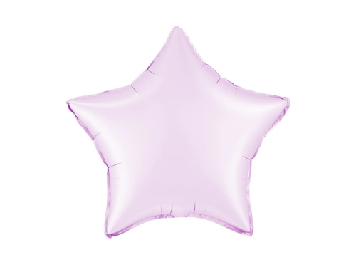 Balon foliowy gwiazda liliowa - 45 cm - 1 szt.