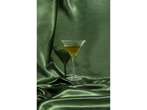 Satyna gładka - butelkowa zieleń - 36 cm x 9 metrów